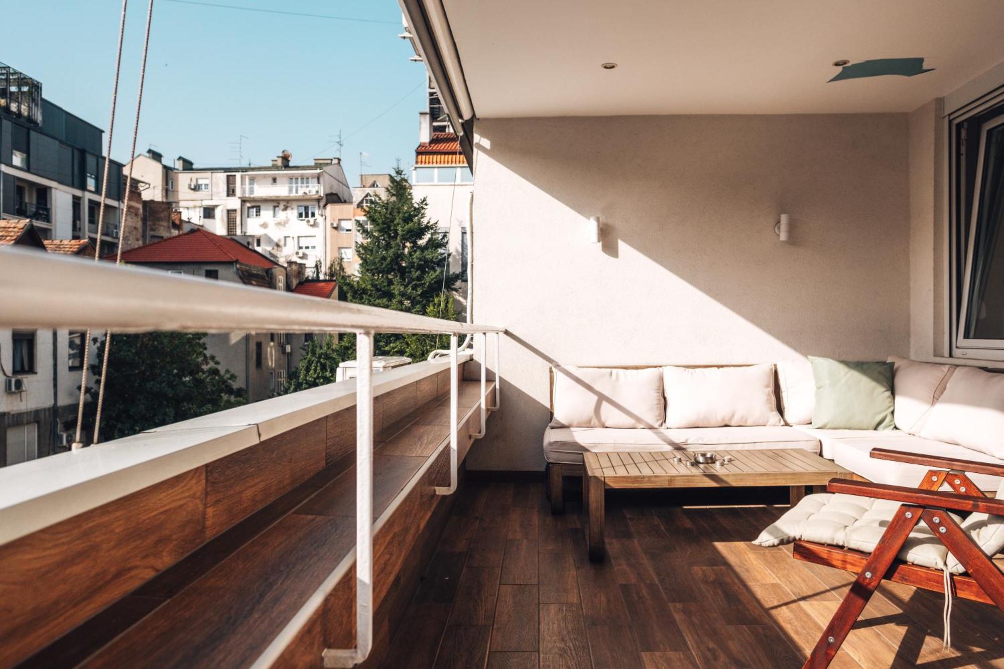 Crown Central Three Bedroom Apartment Belgrad Zewnętrze zdjęcie